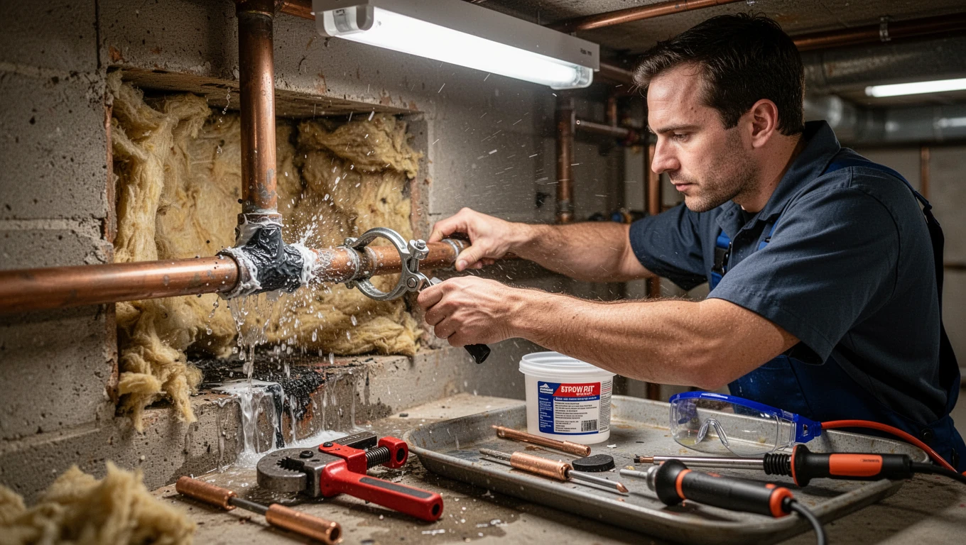 Burst Pipe Repair